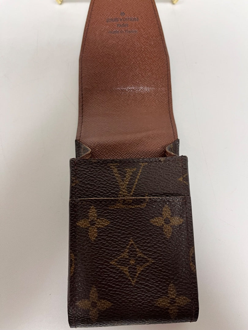 Louis Vuitton Case Monogram Etui Cigarette Vintage 2001