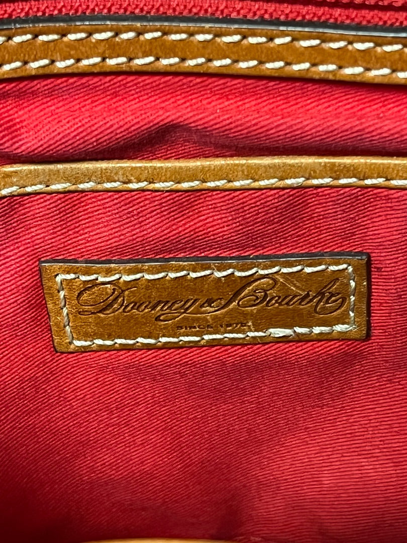 Dooney & Bourke Handbag Red Crocodile Embossed Tote