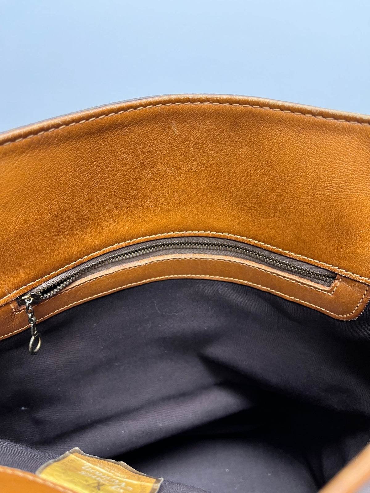 Louis Vuitton Brown Monogram Vintage Bucket Bag 1970/1980