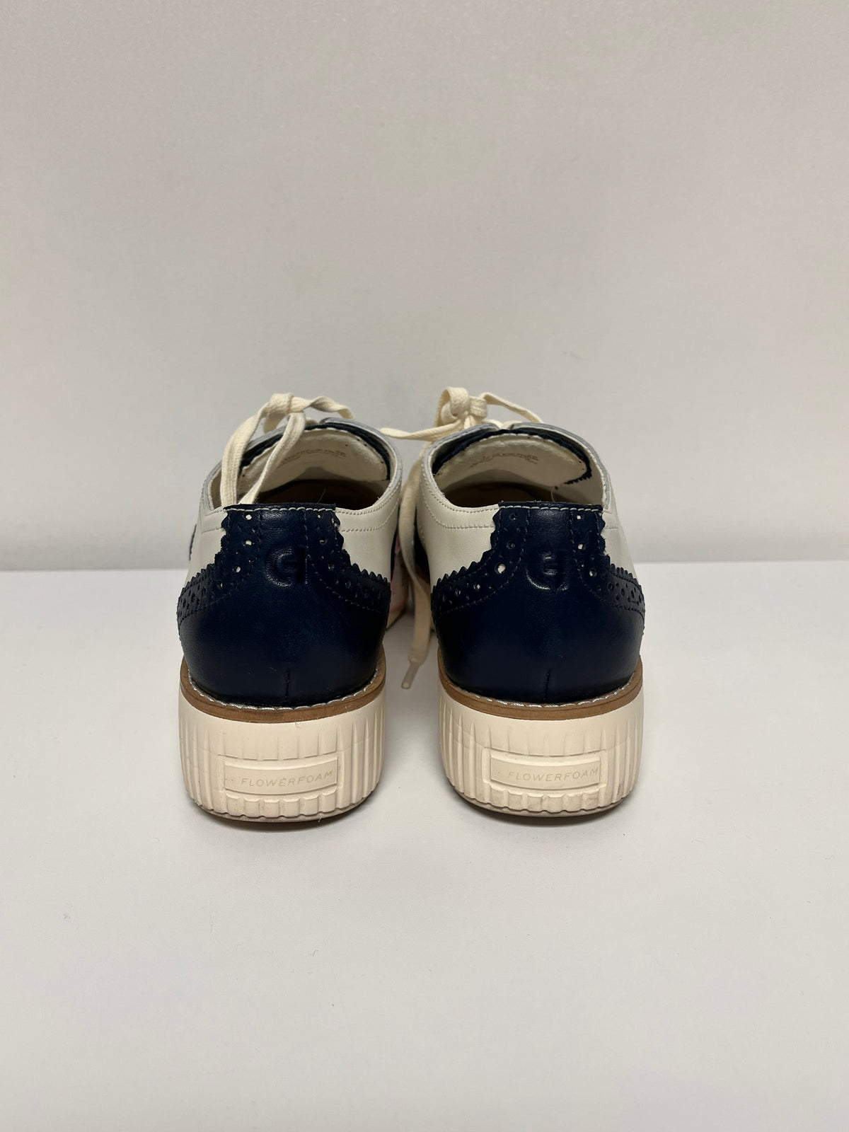 Cole Haan Shoes White & Navy Grand City Oxford 5