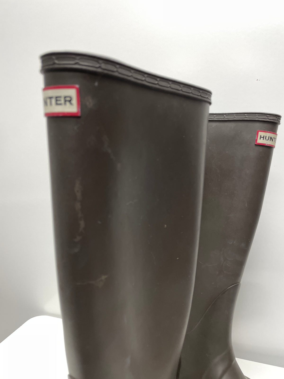 Hunter Boots Brown Original Tall Rainboots 7