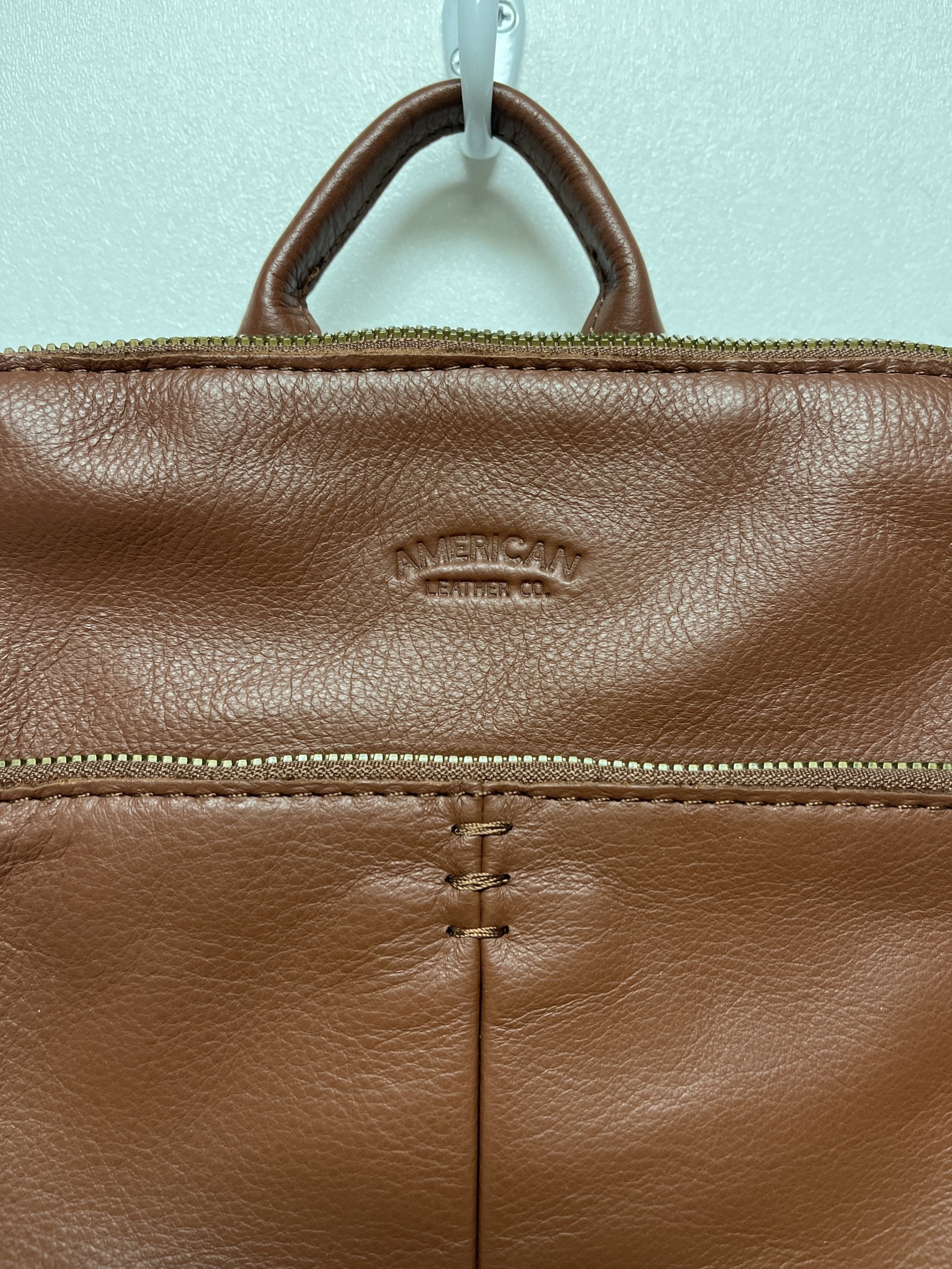 american leather company knowville backpack Brown American Leather Co Backpack – Flawless Consignment Boutique