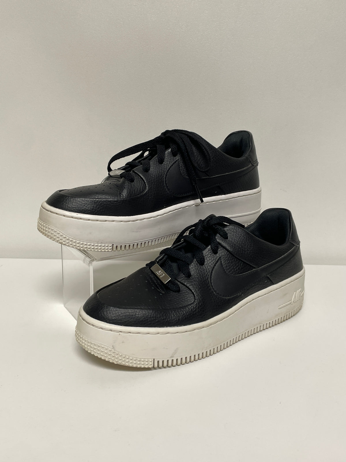 Nike Shoes Black Air Force 1 Sage Low 8