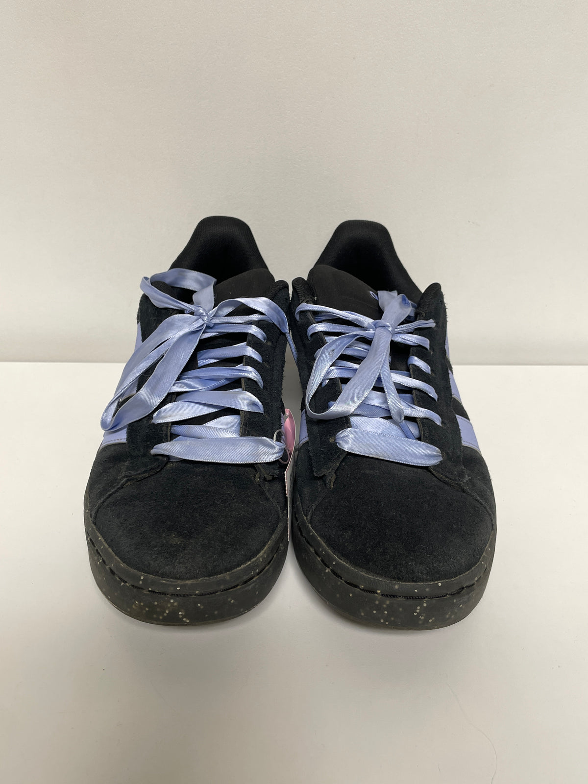 Adidas Shoes Black & Blue Grand Court Alpha w/ Extra Lace 8.5