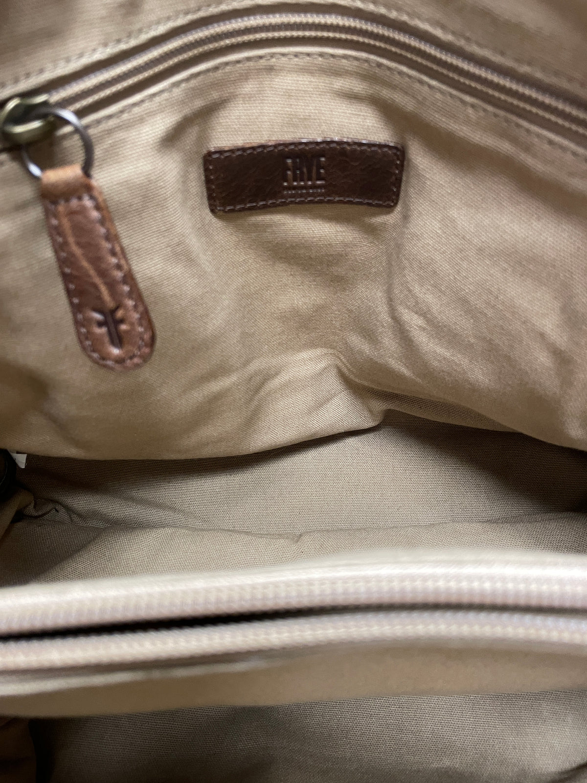Frye Handbag Brown Melissa Tote  Includes Dust Bag