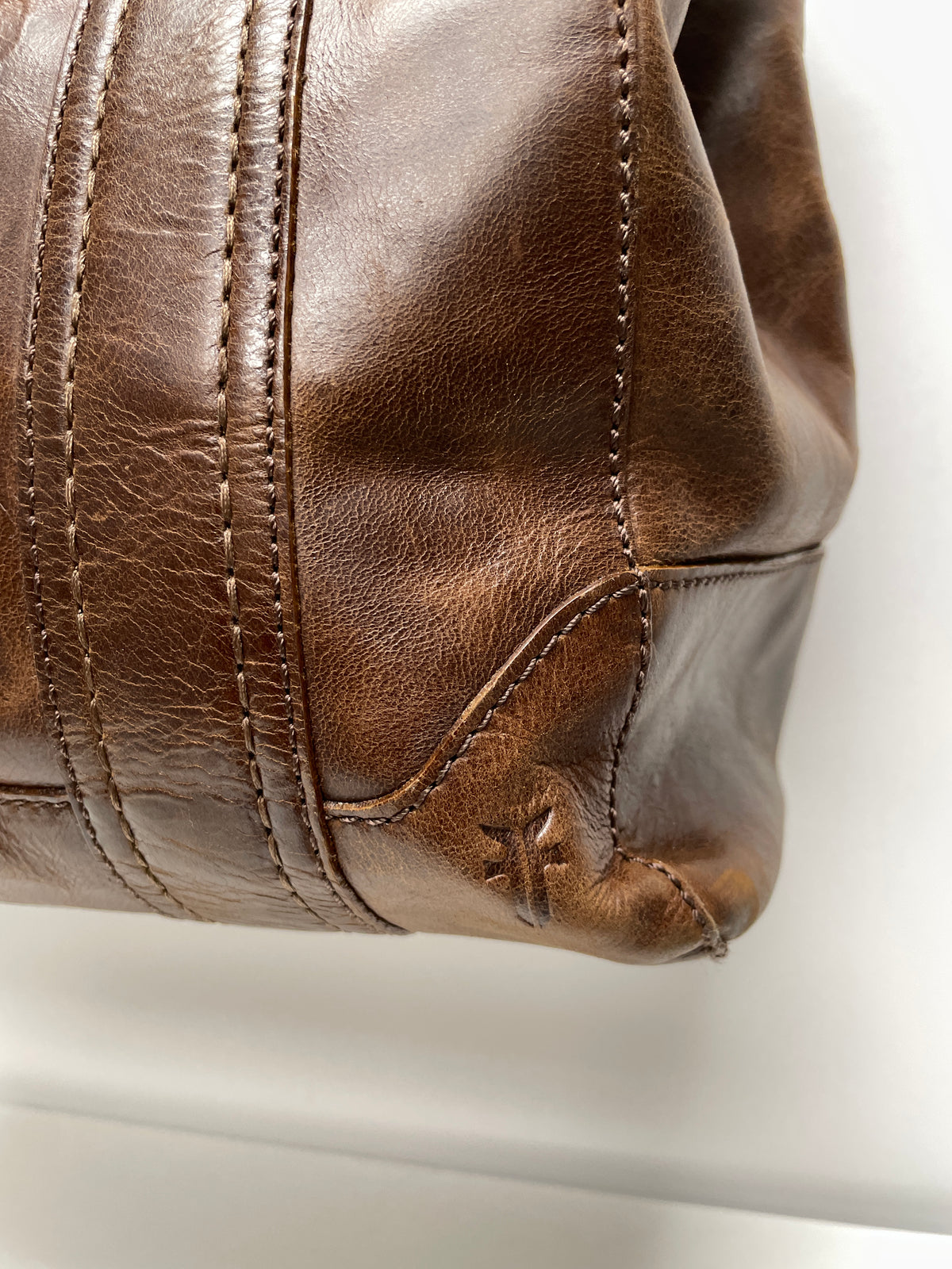 Frye Handbag Brown Melissa Tote  Includes Dust Bag
