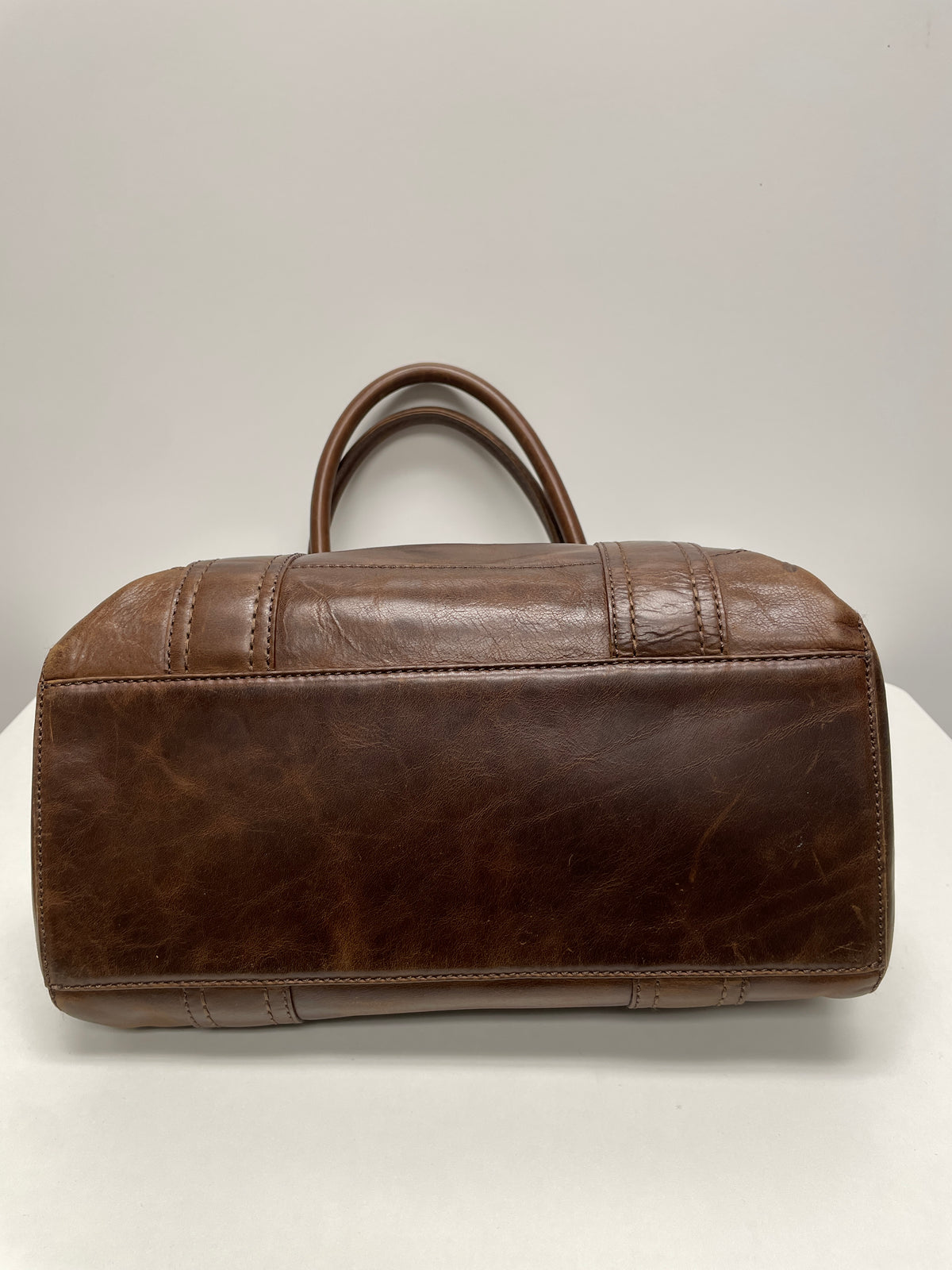 Frye Handbag Brown Melissa Tote  Includes Dust Bag