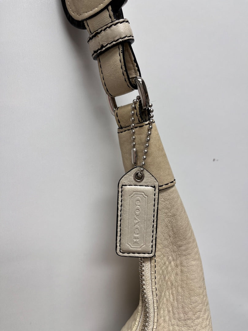 Coach Handbag Cream Hampton Soho Buckle 2006 Vintage 5054