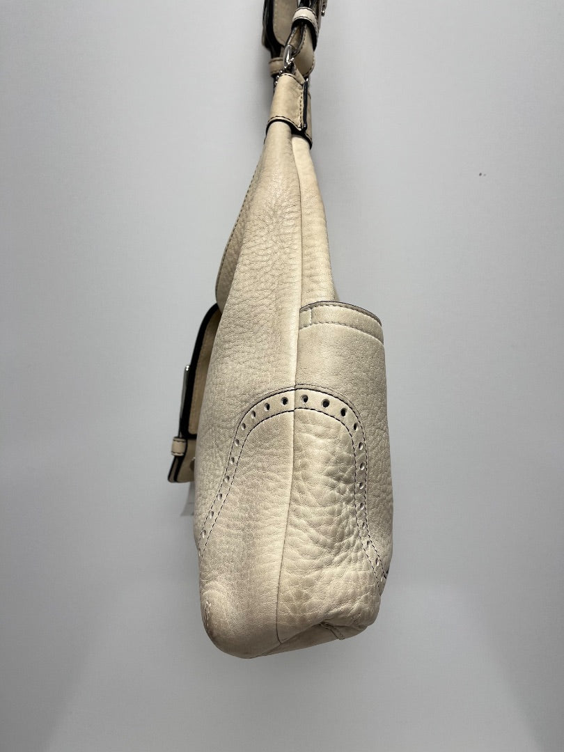 Coach Handbag Cream Hampton Soho Buckle 2006 Vintage 5054