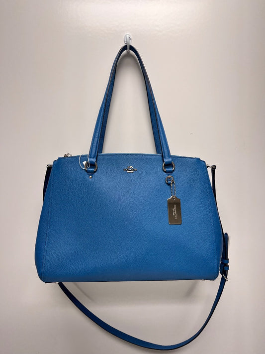 Coach Handbag Peacock Stanton Carryall 2015 w/ Dustbag 36878