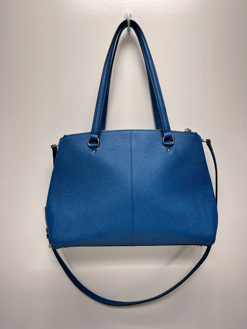 Coach Handbag Peacock Stanton Carryall 2015 w/ Dustbag 36878