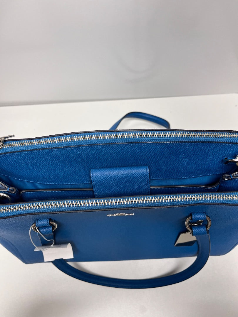 Coach Handbag Peacock Stanton Carryall 2015 w/ Dustbag 36878