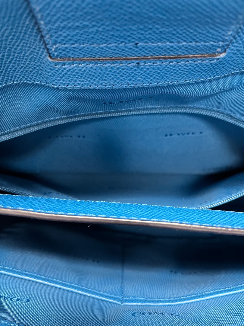 Coach Handbag Peacock Stanton Carryall 2015 w/ Dustbag 36878