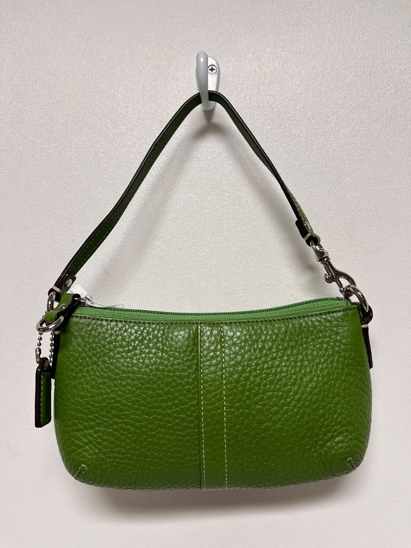 Coach Handbag Kelly Green Zip Top Mini Bag 2009 Y2K