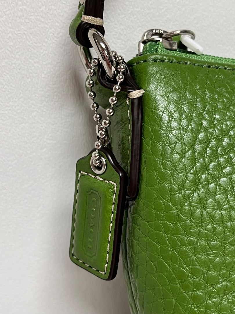 Coach Handbag Kelly Green Zip Top Mini Bag 2009 Y2K