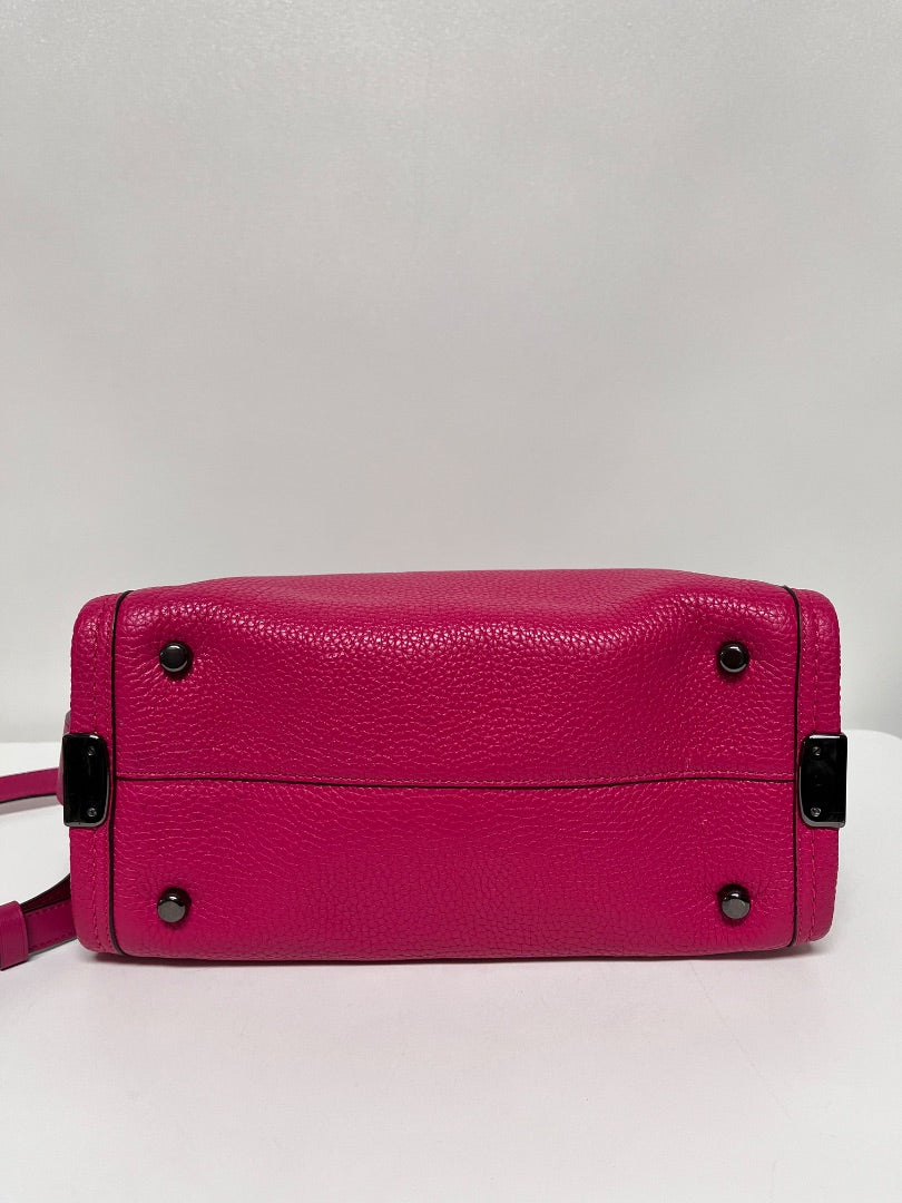 Coach Handbag Hot Pink Swagger 27 Gunmetal 2016