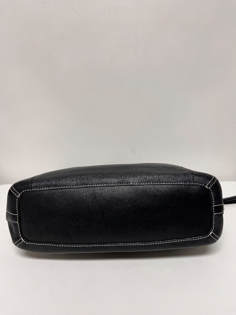 Coach Handbag Black Legacy East West Tassel 2005 1417