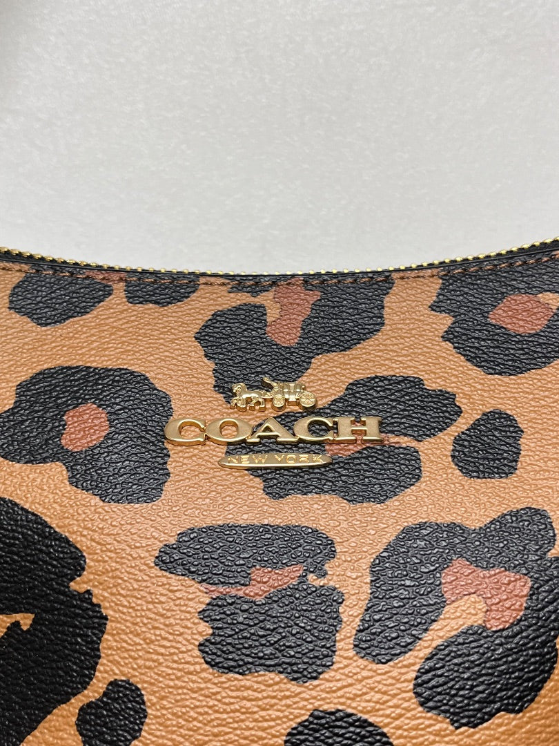 Coach Handbag Leopard Lewis Shoulder 2020 C2013