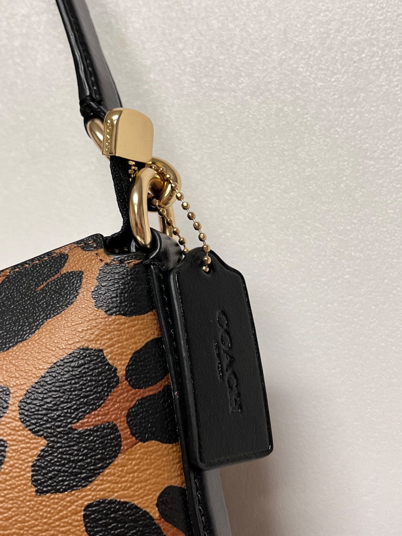 Coach Handbag Leopard Lewis Shoulder 2020 C2013