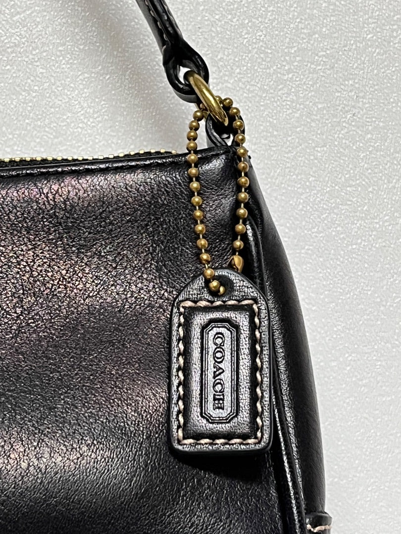 Coach Handbag Black Vintage Hampton Demi 2004 7785