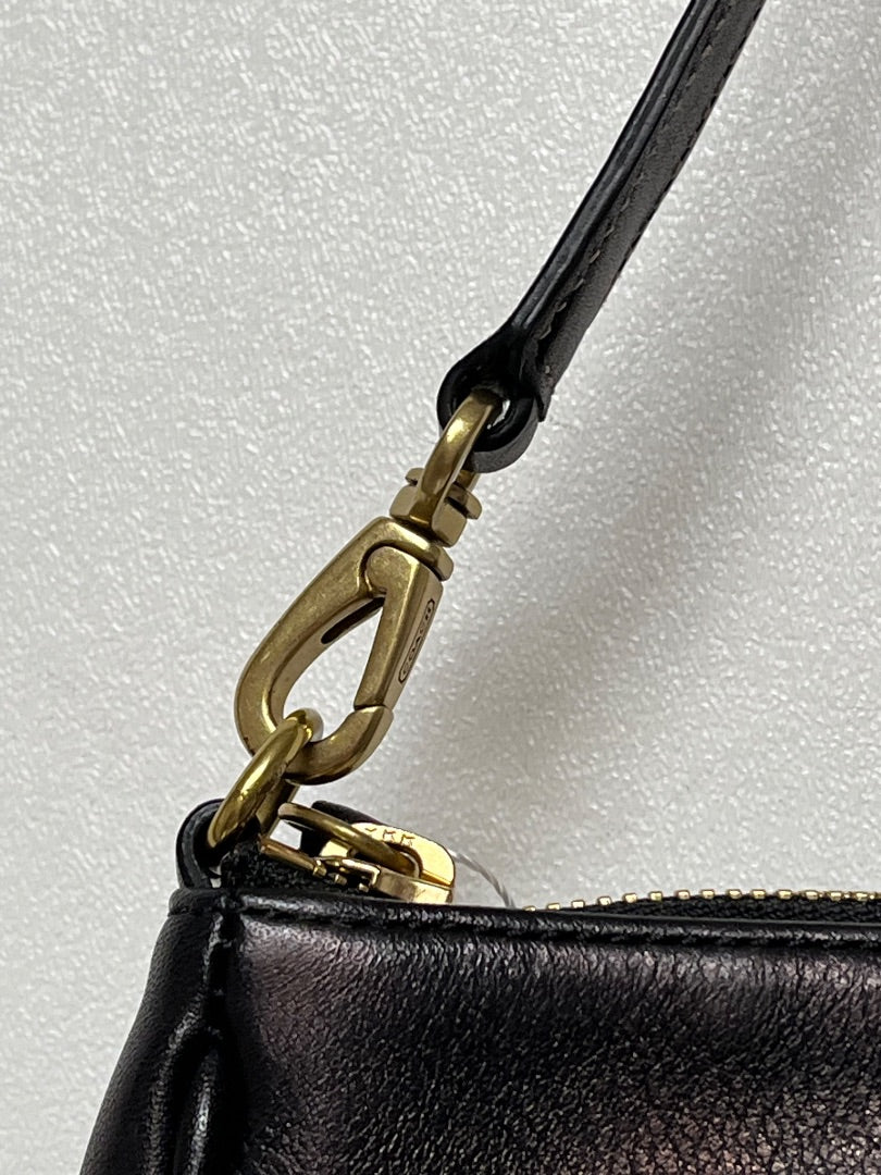 Coach Handbag Black Vintage Hampton Demi 2004 7785