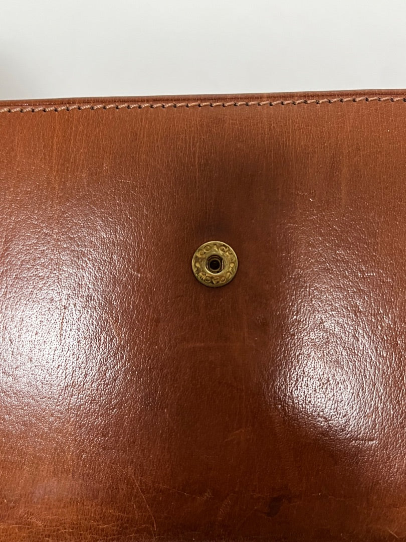Coach Wallet Brown Vintage Lexington Long Wallet (as is pen mark)