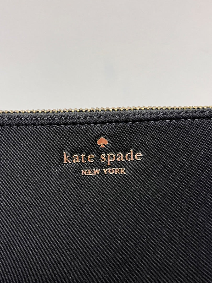 Kate Spade Wallet Black Chelsea Nylon Zip-around Continental