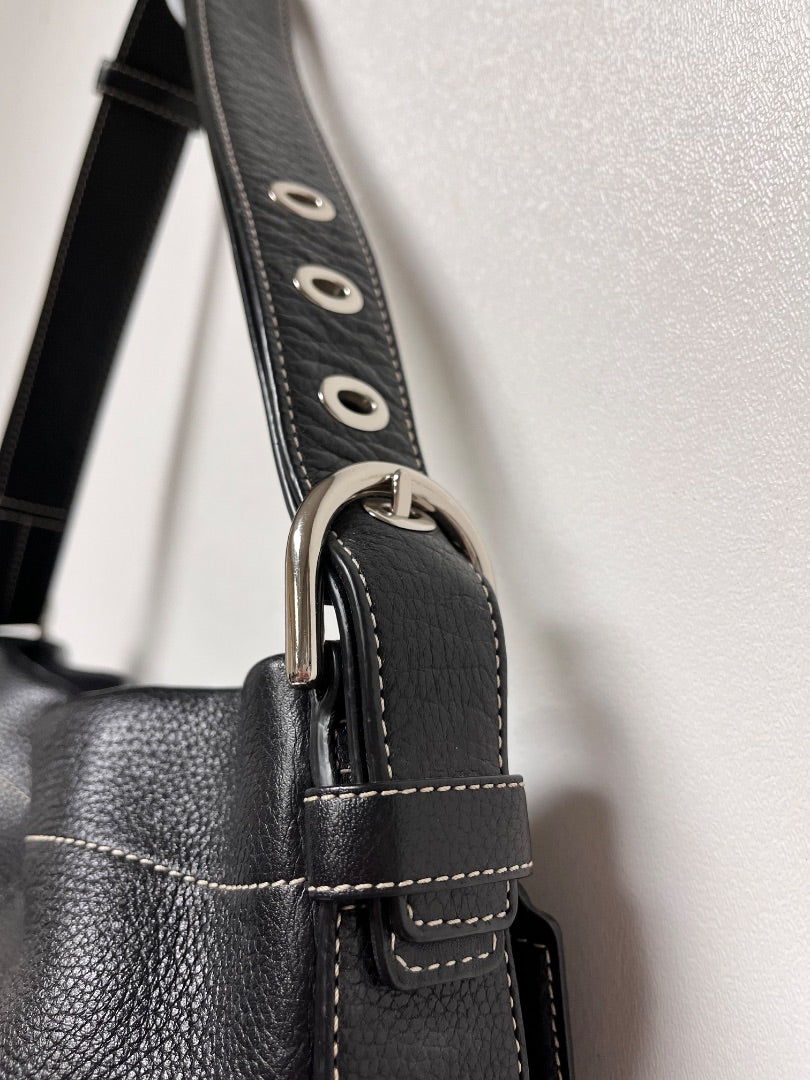 Coach Handbag Black Shoulder Bag 2-Way 2011