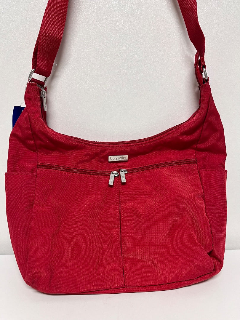 Baggallini Crossbody Red Hobo