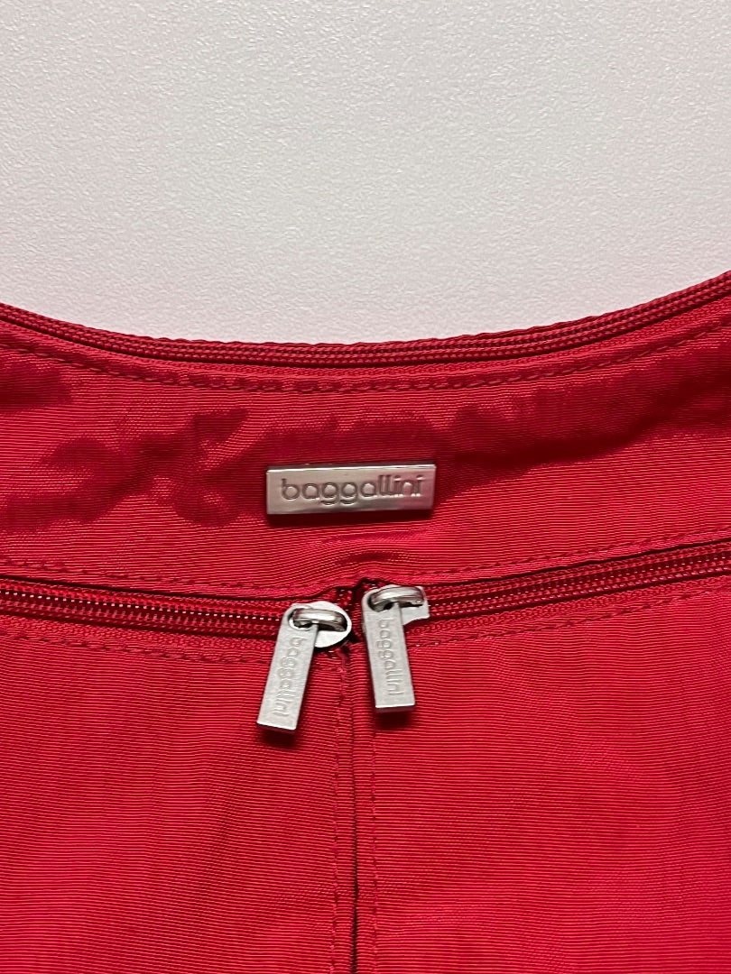 Baggallini Crossbody Red Hobo