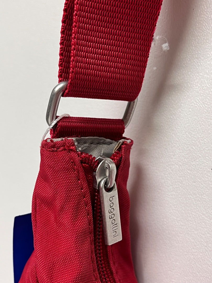 Baggallini Crossbody Red Hobo