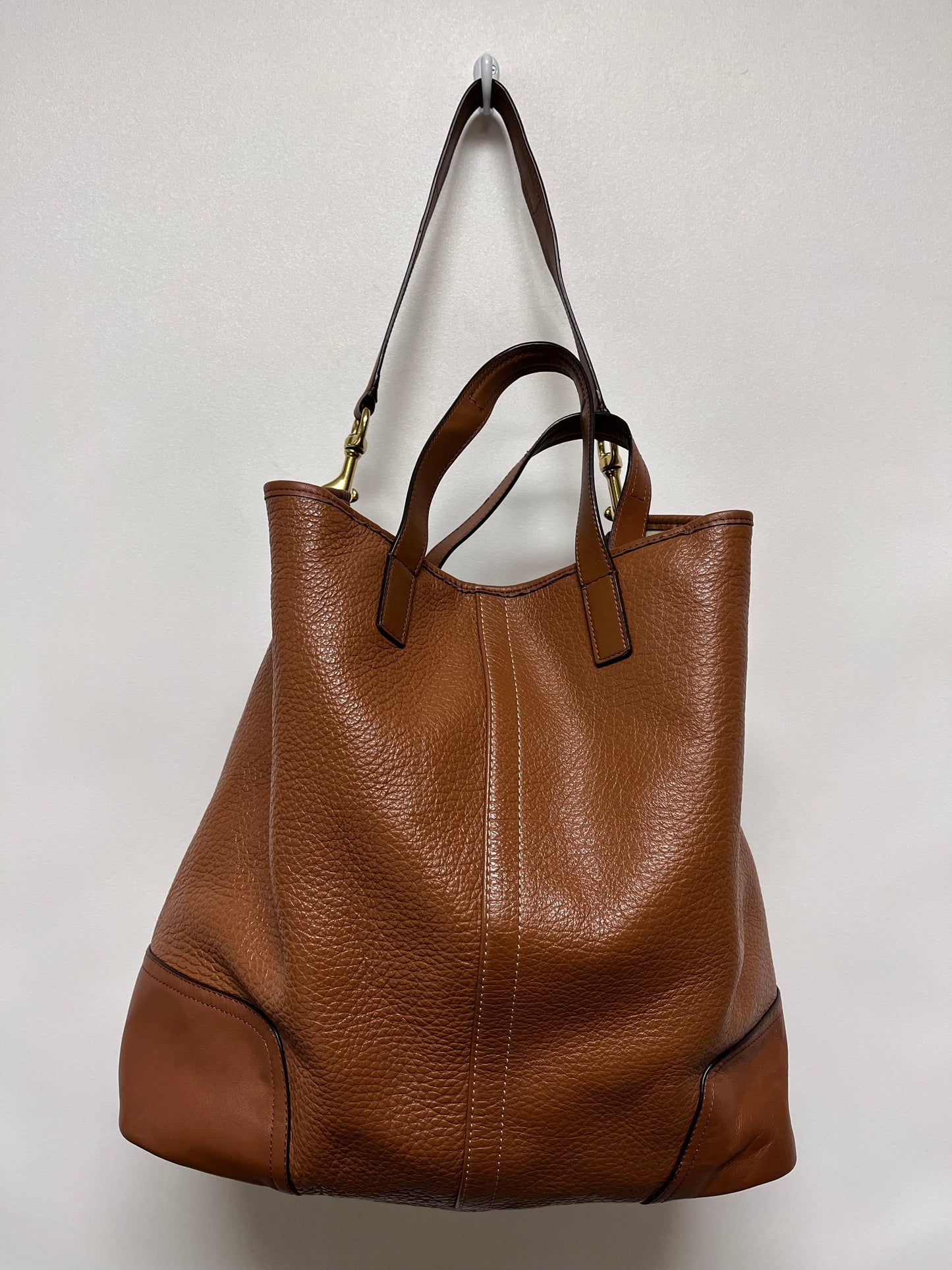 Coach Duffle Brittish Tan Hadley Large 2014