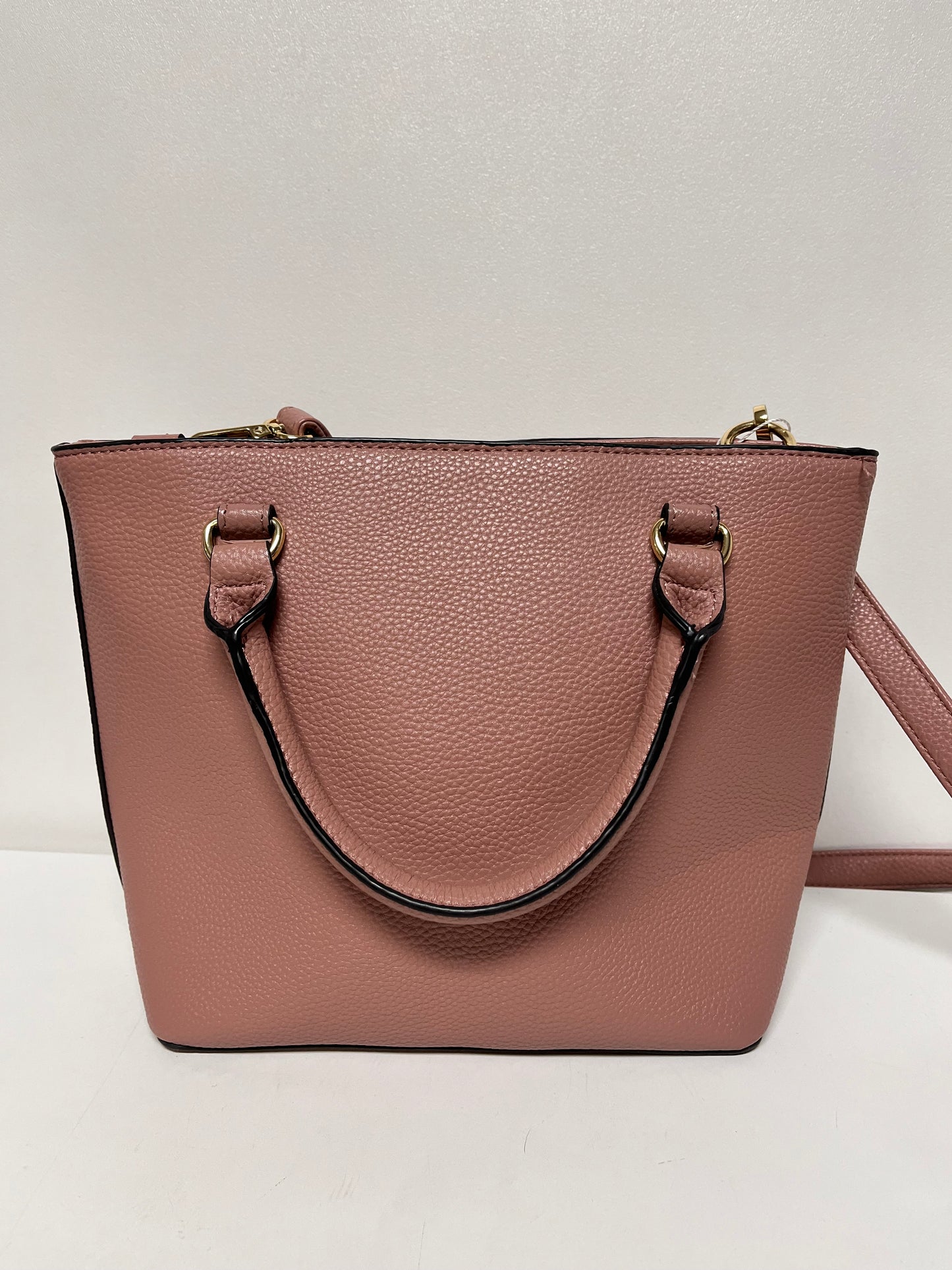 Nanette Lepore Handbag Pink As is: Corner Peeling