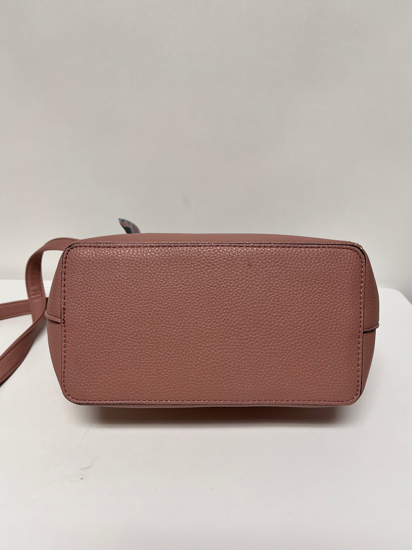 Nanette Lepore Handbag Pink As is: Corner Peeling