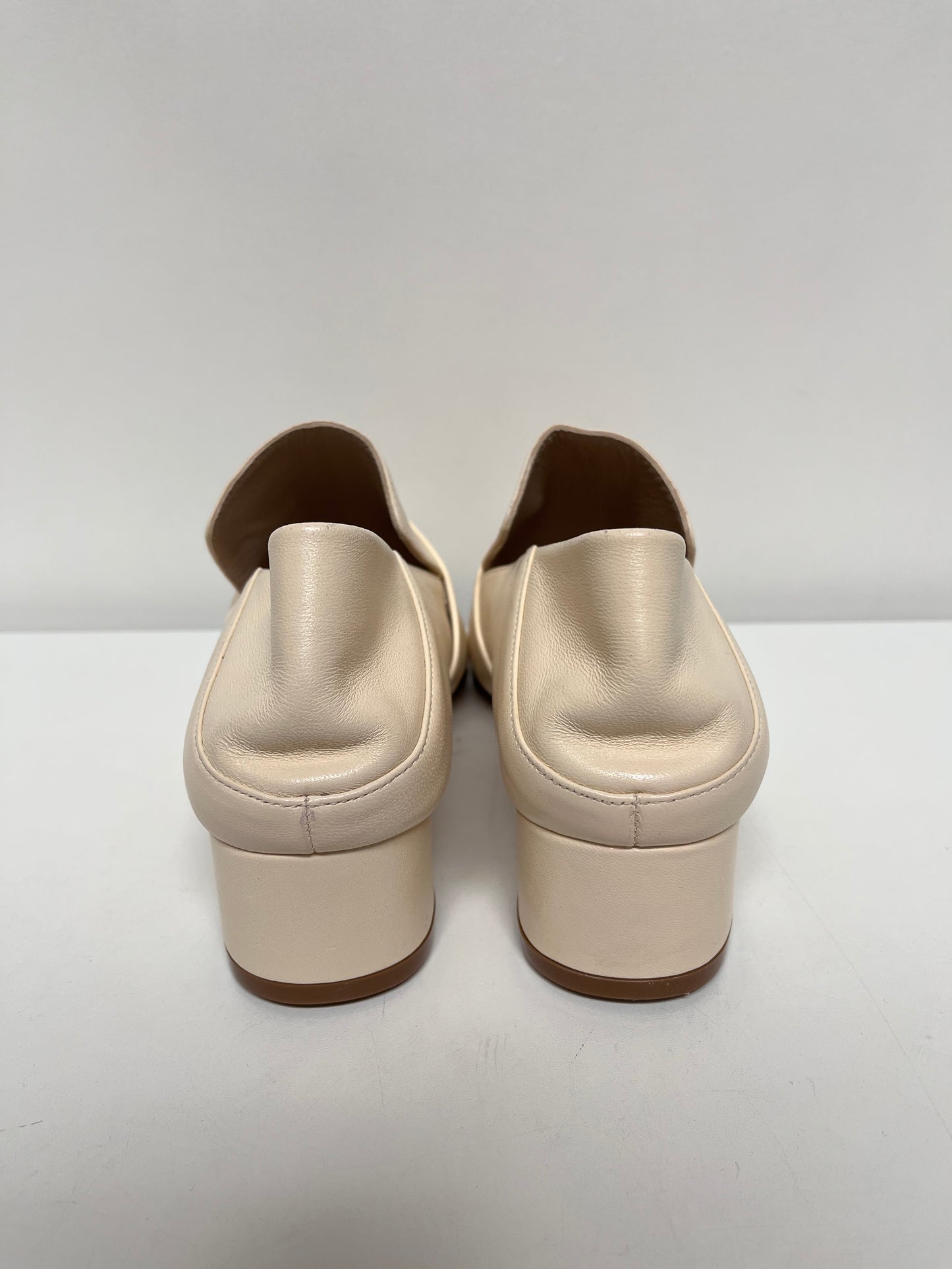 Stuart Weitzman Shoes Bone Sleek Loafer w/bag