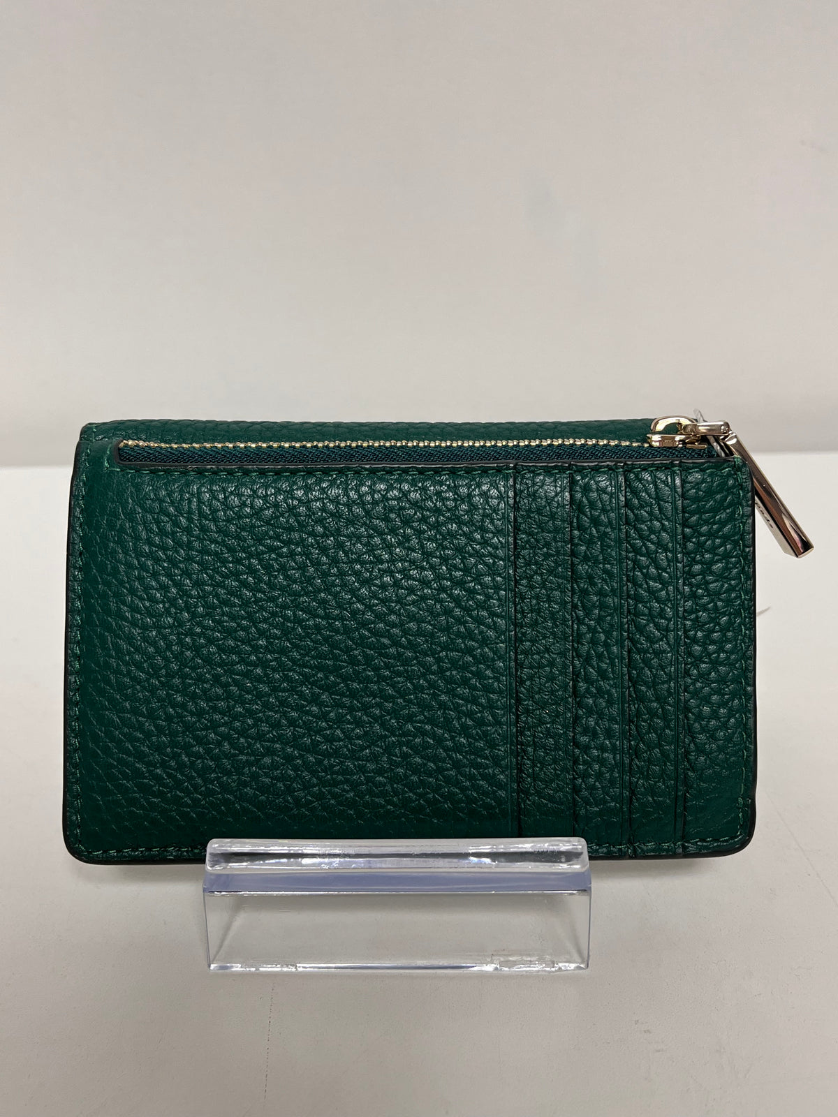 Kate Spade Card Holder Jade Green Dumpling Small Flap