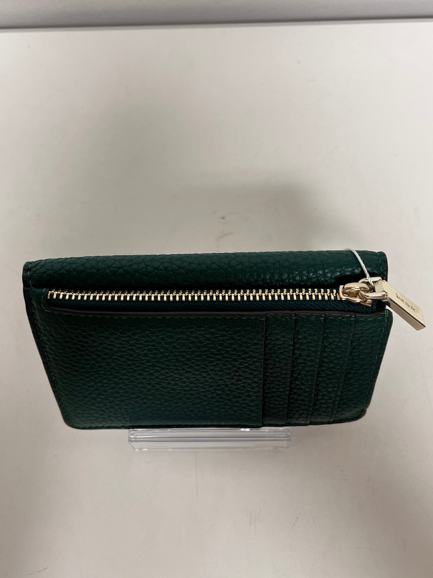 Kate Spade Card Holder Jade Green Dumpling Small Flap