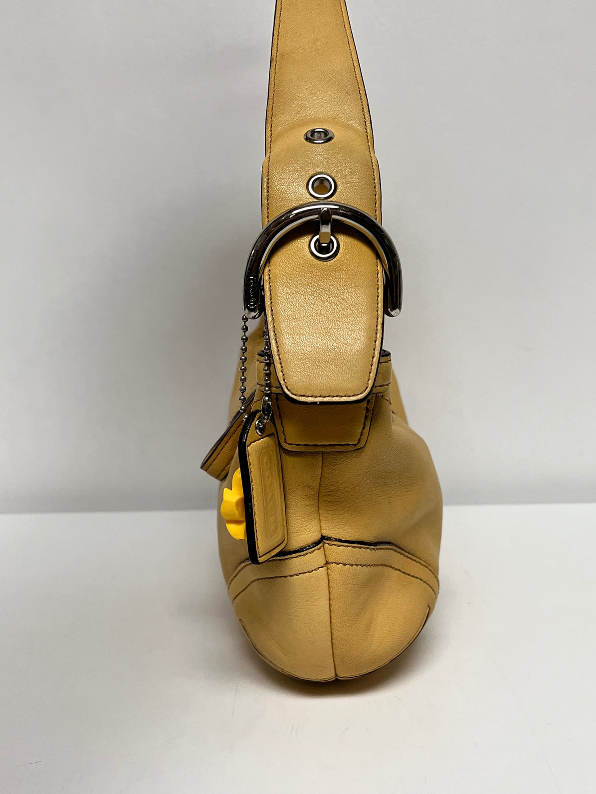 Coach Handbag Yellow Soho Small Hobo Y2K 2003 9541