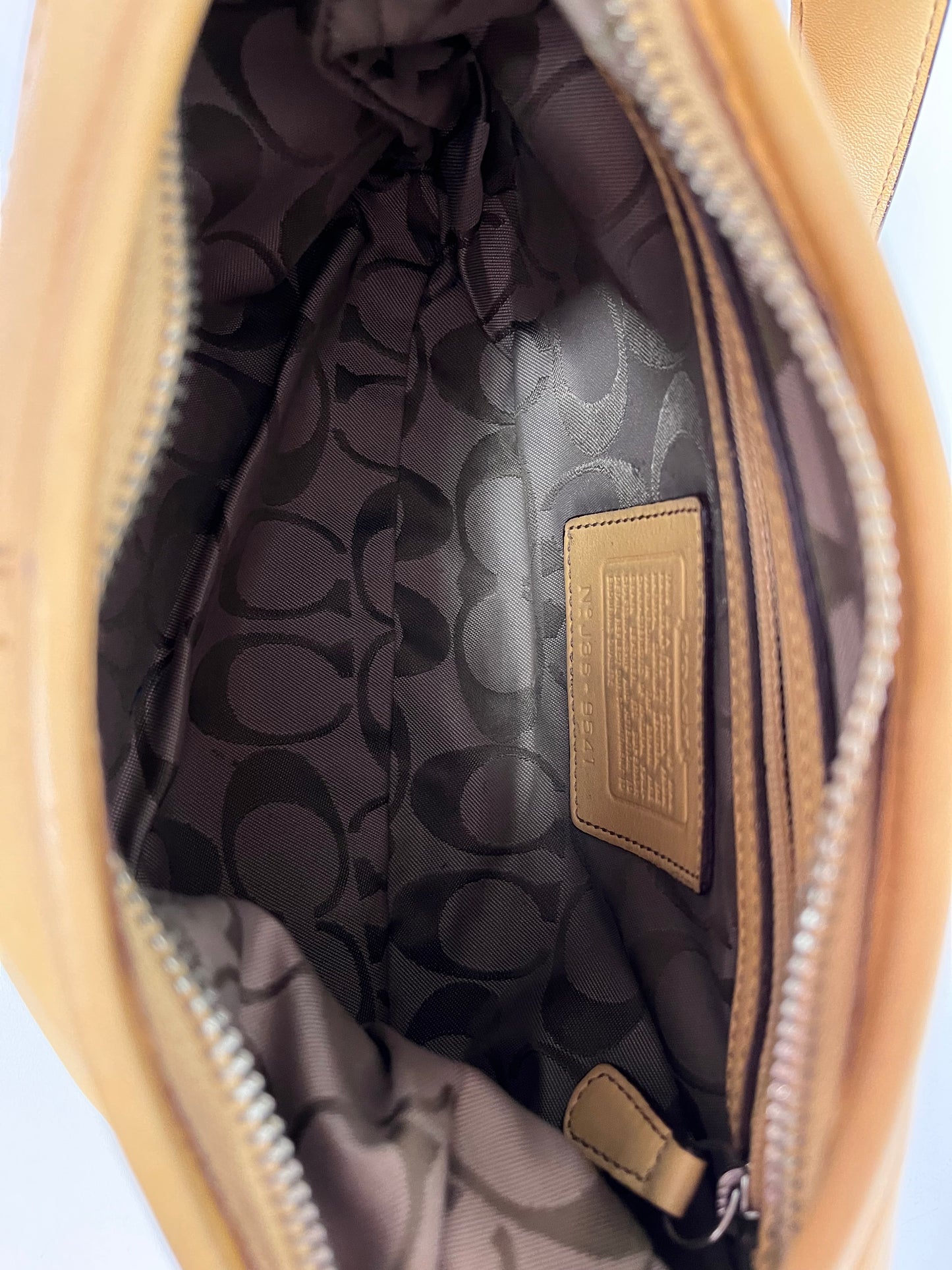 Coach Handbag Yellow Soho Small Hobo Y2K 2003 9541