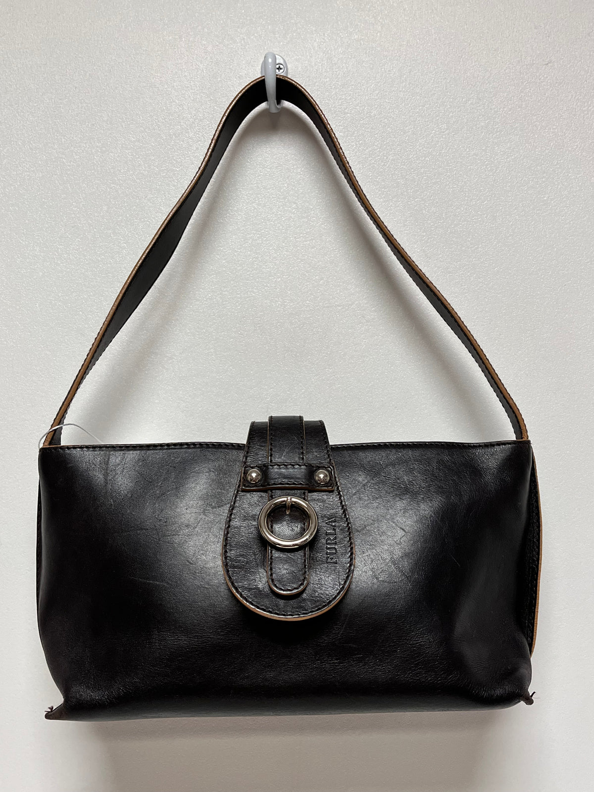 Furla Handbag Dark Brown Shoulder Bag