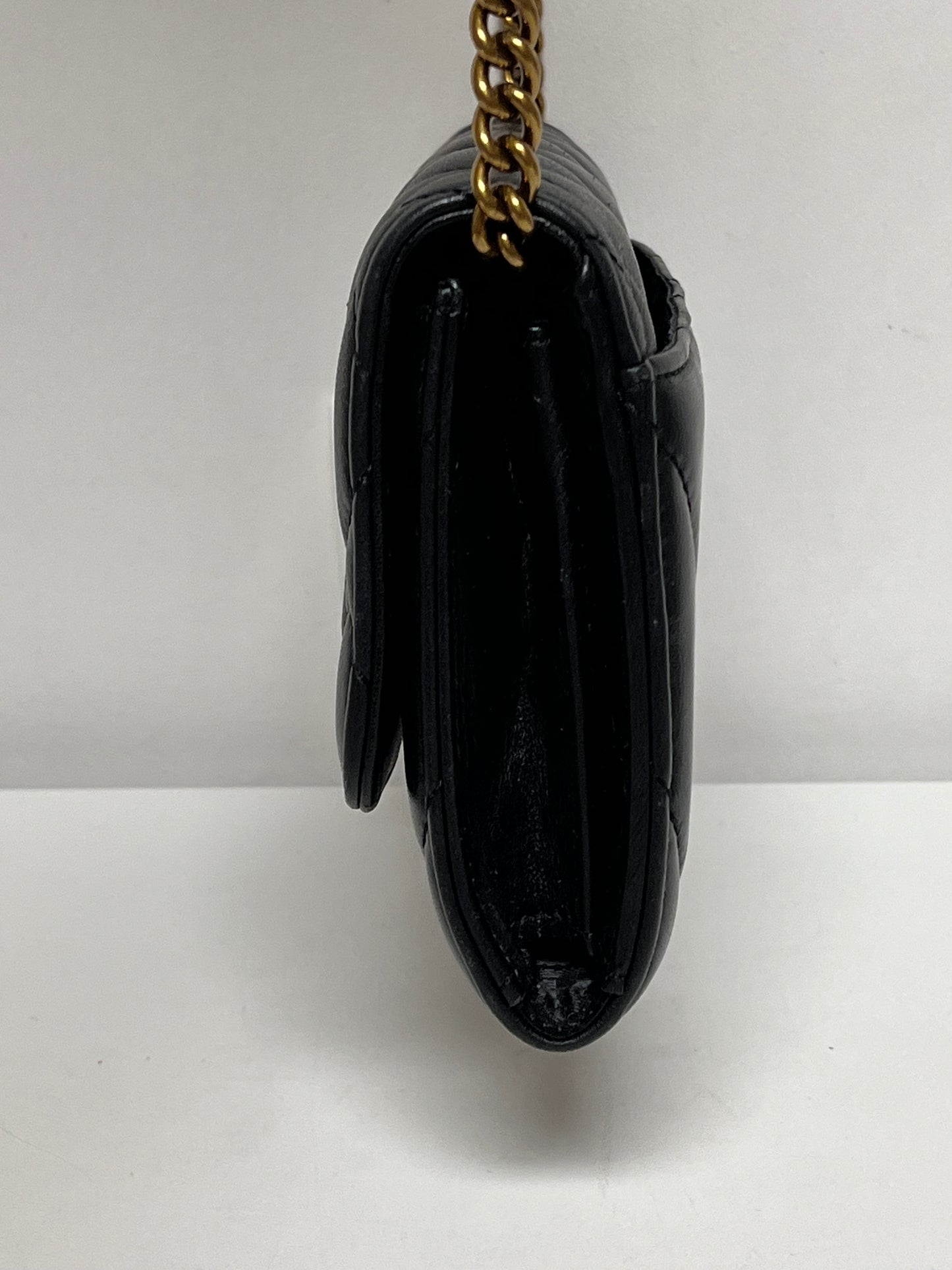 Kurt Geiger Crossbody Black Kensington Wallet on a Chain
