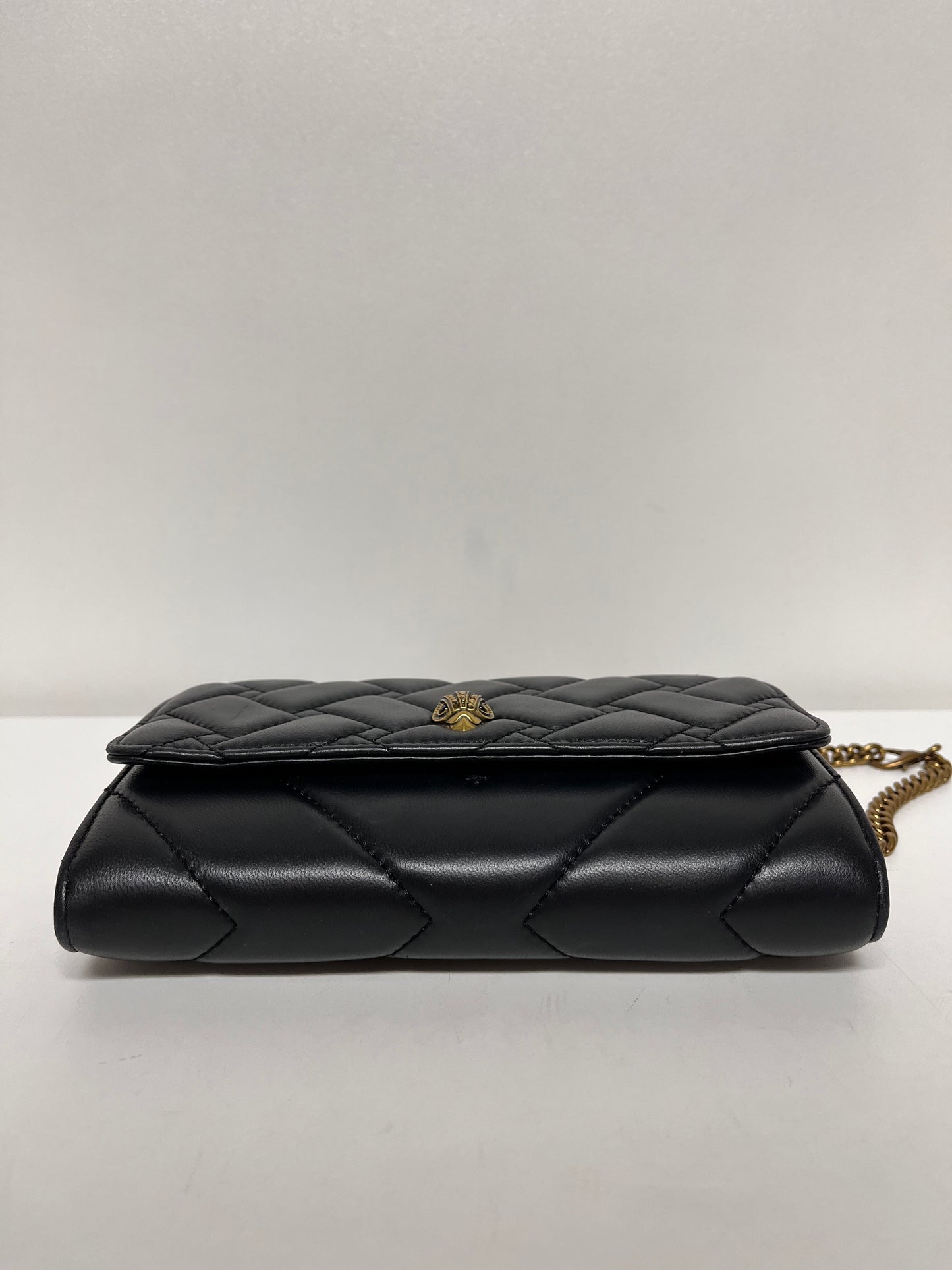 Kurt Geiger Crossbody Black Kensington Wallet on a Chain