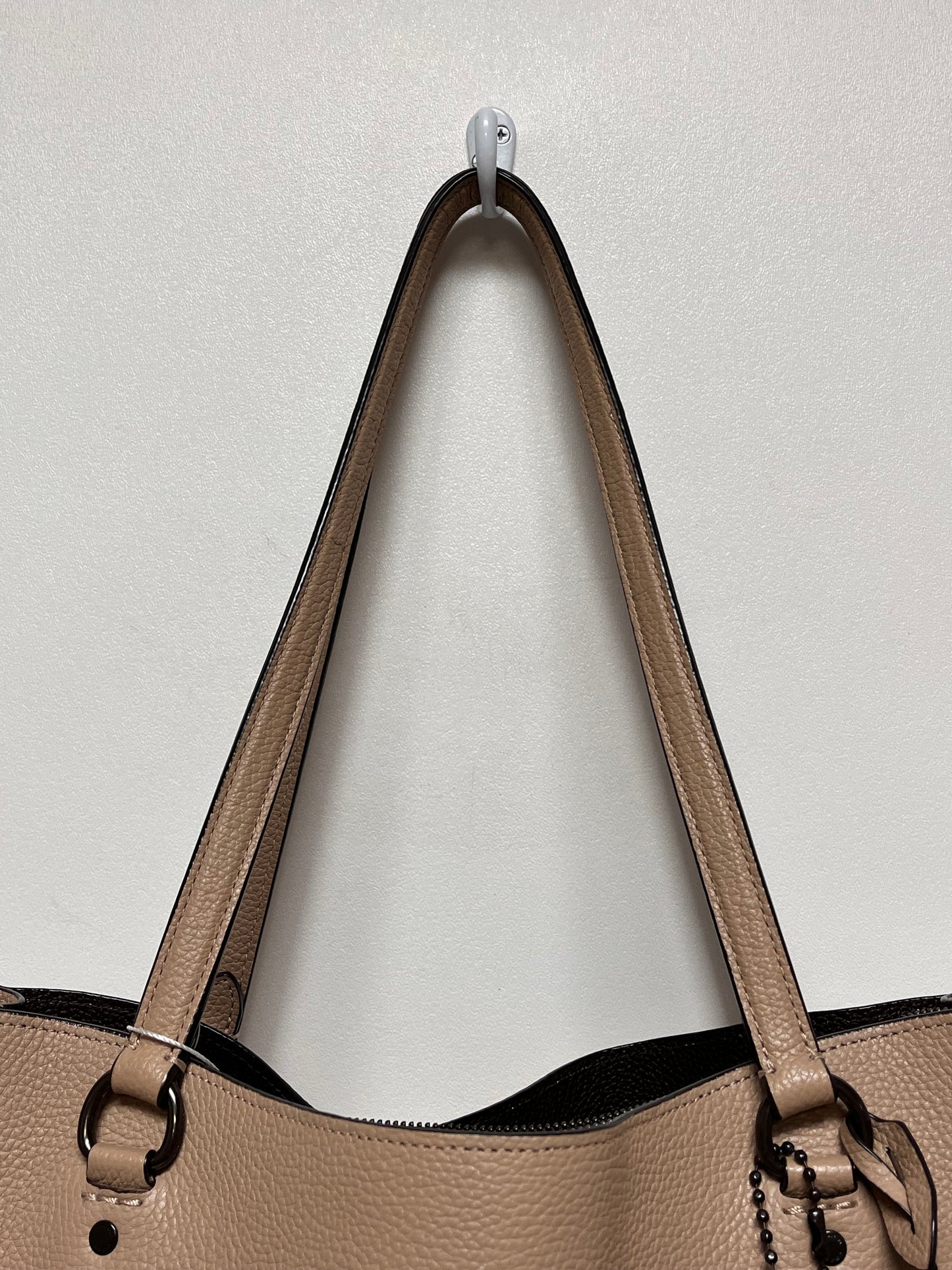 Coach Handbag Beige Tyler Carryall 2020 (missing crossbody strap) C2273