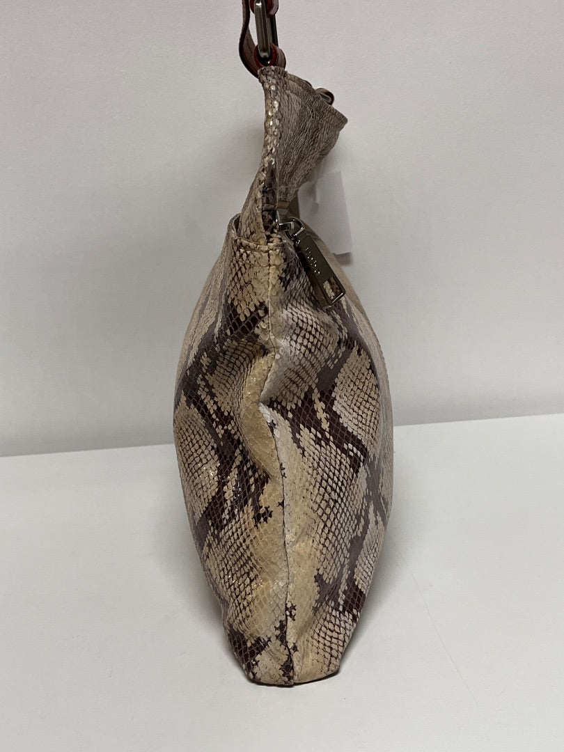 HOBO Crossbody Brown & Tan Mara Autumn Python