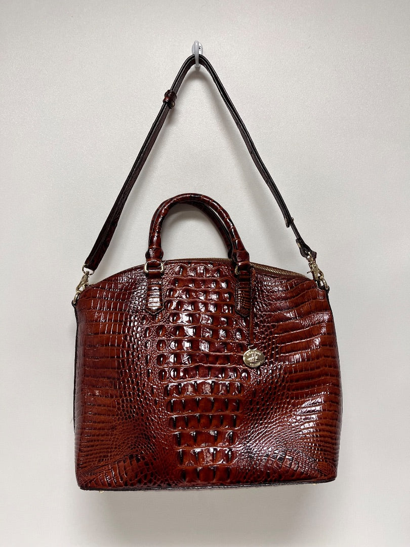 Brahmin Handbag  Duxbury Satchel Pecan Melbourne