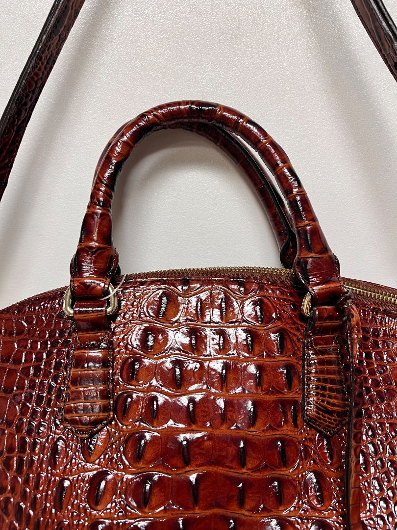 Brahmin Handbag  Duxbury Satchel Pecan Melbourne