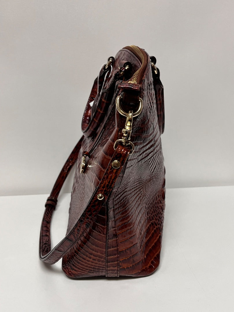Brahmin Handbag  Duxbury Satchel Pecan Melbourne