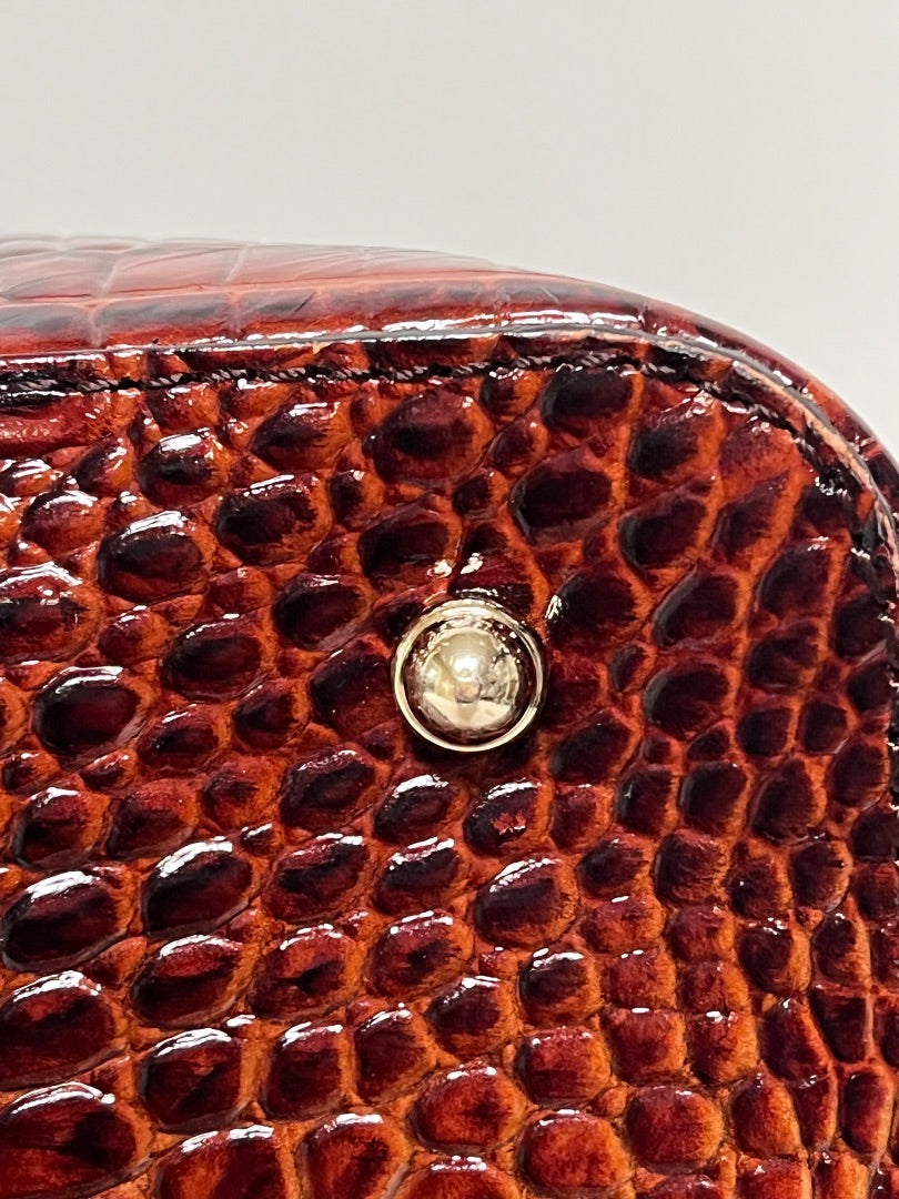 Brahmin Handbag  Duxbury Satchel Pecan Melbourne