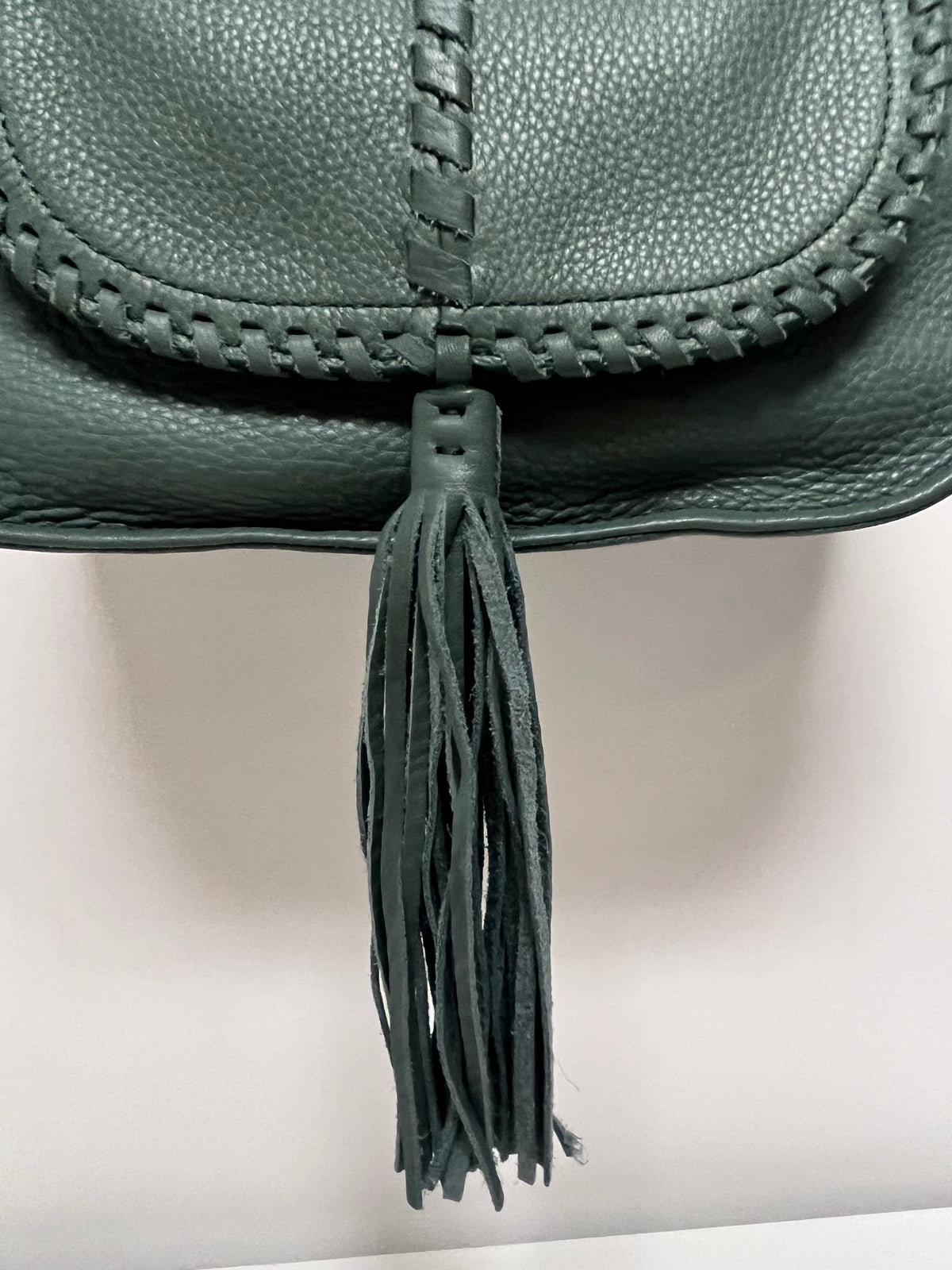 HOBO Crossbody Green Brio Tassel