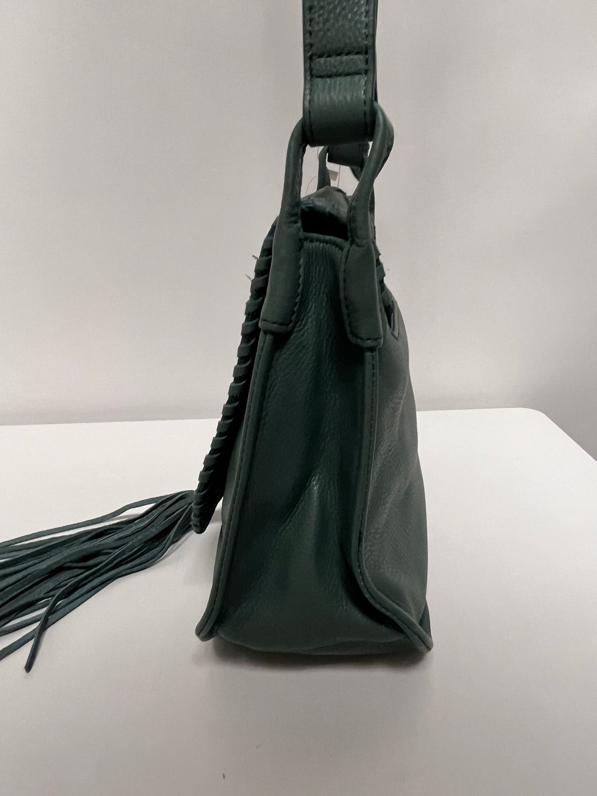 HOBO Crossbody Green Brio Tassel